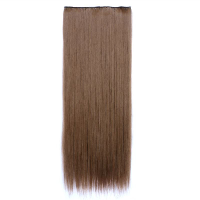 Man Wu Wig Clips Ponytail Long Straight Hair Wig 70cm  Color Number  10#