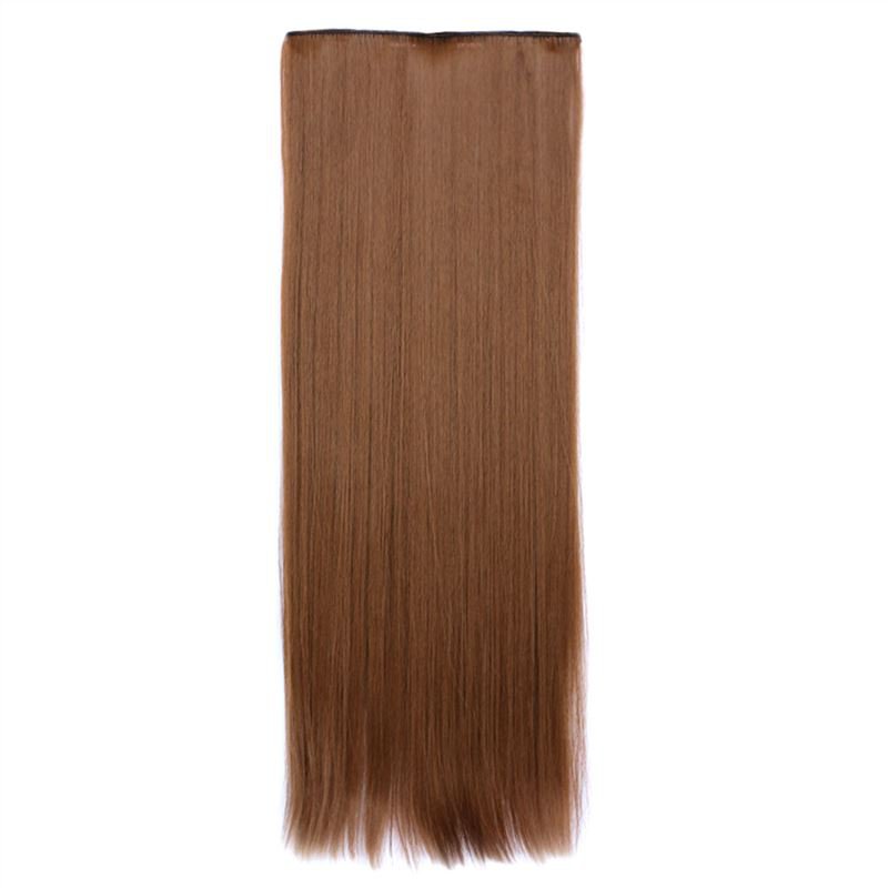 Man Wu Wig Clips Ponytail Long Straight Hair Wig 70cm  Color Number  12#