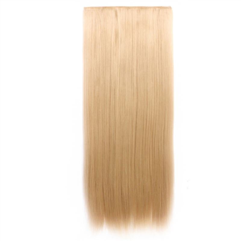 Man Wu Wig Clips Ponytail Long Straight Hair Wig 70cm  Color Number  22#