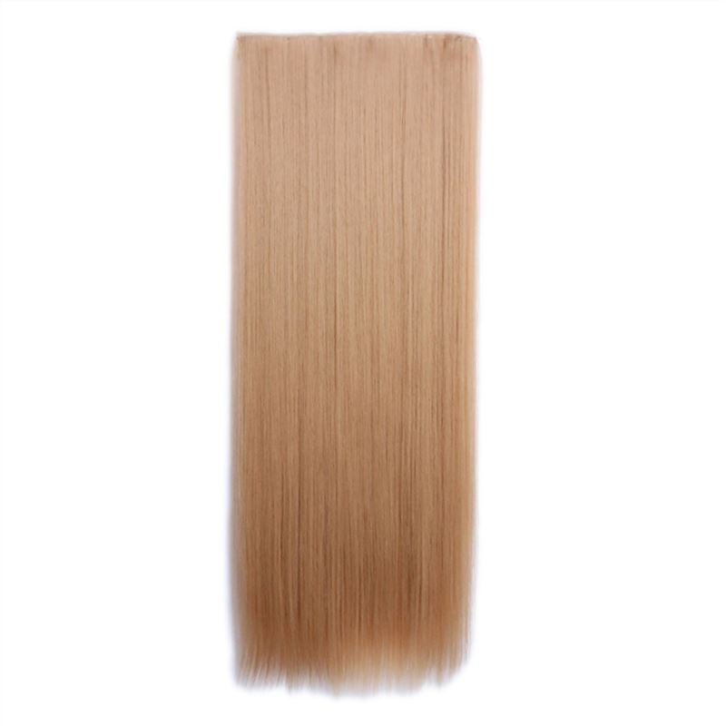 Man Wu Wig Clips Ponytail Long Straight Hair Wig 70cm  Color Number  26#