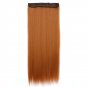 Man Wu Wig Clips Ponytail Long Straight Hair Wig 70cm Color Number 30J