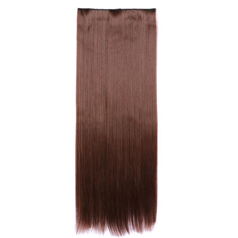 Man Wu Wig Clips Ponytail Long Straight Hair Wig 70cm  Color Number 33J
