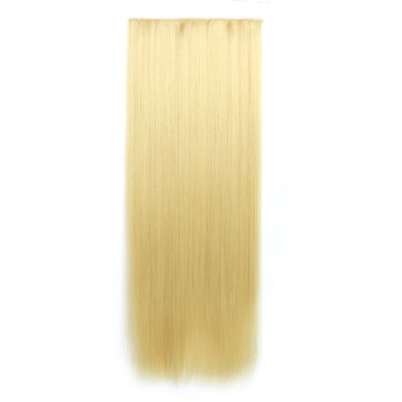 Man Wu Wig Clips Ponytail Long Straight Hair Wig 70cm Color Number 86#