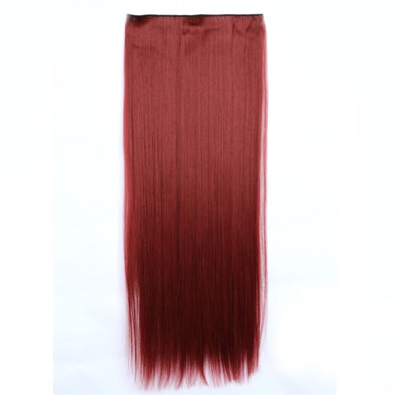 Man Wu Wig Clips Ponytail Long Straight Hair Wig 70cm  Color Number  118#
