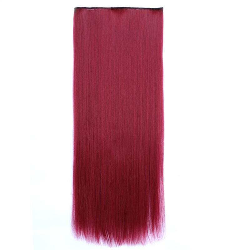 Man Wu Wig Clips Ponytail Long Straight Hair Wig 70cm  Color Number 118C
