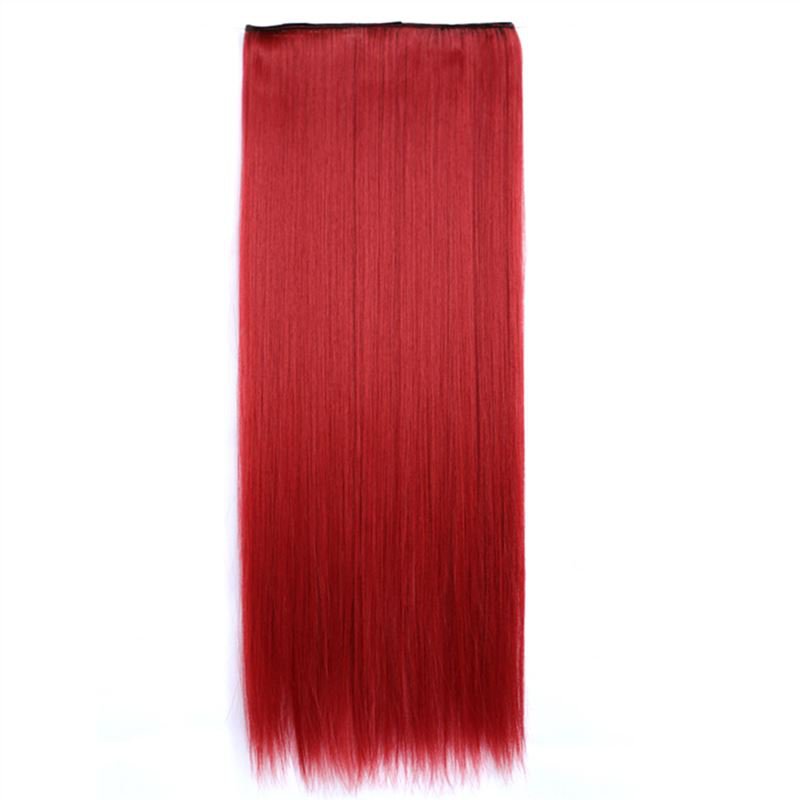 Man Wu Wig Clips Ponytail Long Straight Hair Wig 70cm  Color Number 130M