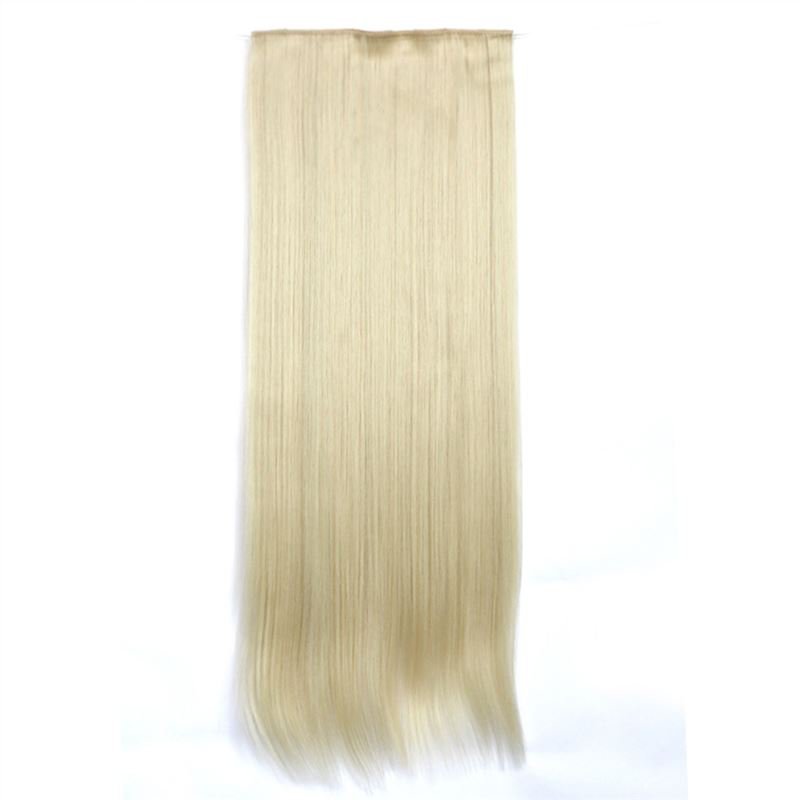Man Wu Wig Clips Ponytail Long Straight Hair Wig 70cm  Color Number  613#