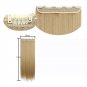 Man Wu Wig Clips Ponytail Long Straight Hair Wig 70cm  Color Number 1001#