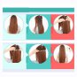 Man Wu Wig Clips Ponytail Long Straight Hair Wig 70cm  Color Number 1001#