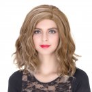 Man Mei COS Wig Halloween Theme Wig A848 SW1906 Short Curly Hair Brown Highlights Brown Hi