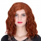 Man Mei COS Wig Halloween Theme Wig A728 SW1903 Short Curly Hair Orange Orange