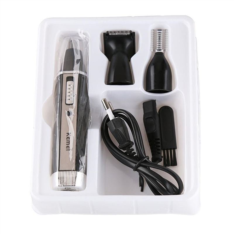 Multifunctional 3-In-1 Electric Nose Hair Trimmer Rechargeable Shaver Clipper