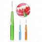 8PCS Push-Pull Interdental Brush Portable Teeth Residue Remover Dental Care