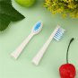 2Pcs Electric Replacement Dupont Nylon Brush Heads for Seago SG-881 Toothbrush