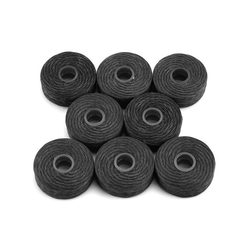 8 Rolls 50m Bamboo Charcoal Dental Flosser Mint Flavor Toothpick Flosser Black