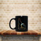 Small Mouth Bass Fishing Idaho Bass Fishing Coffee Mug, Tea Mug