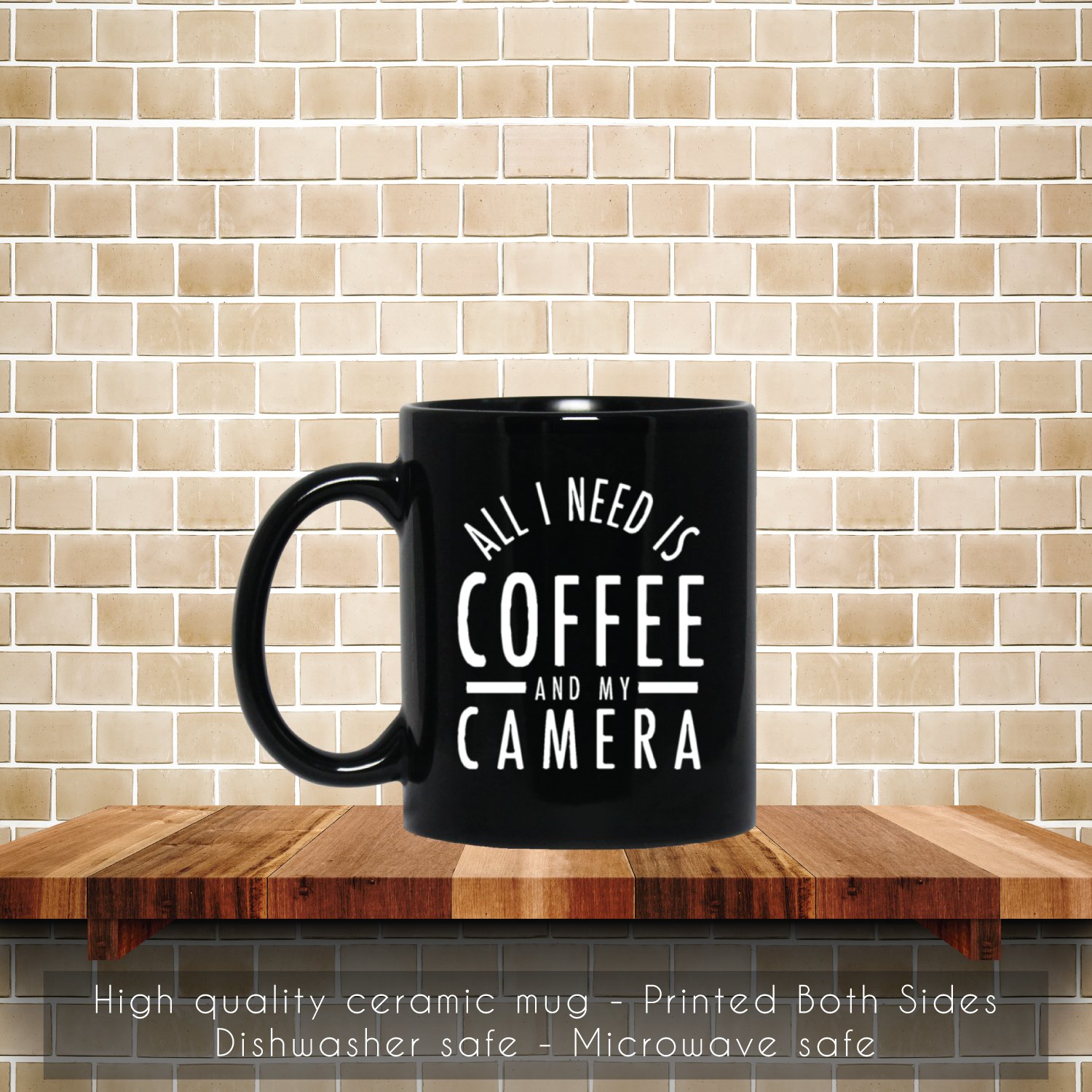 Coffee & Camera - Photography Gift Coffee Mug, Tea Mug
