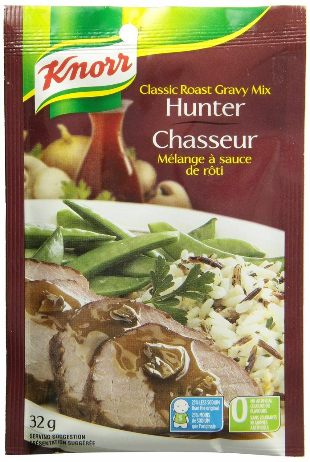 6 pack Knorr Hunter Classic Roast Gravy Mix 32g Each Canada From Canada