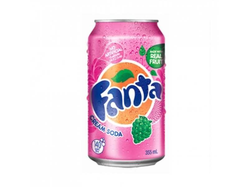 Fanta Strawberry Soda 12 Oz Cans (Pack of 12) From Canada