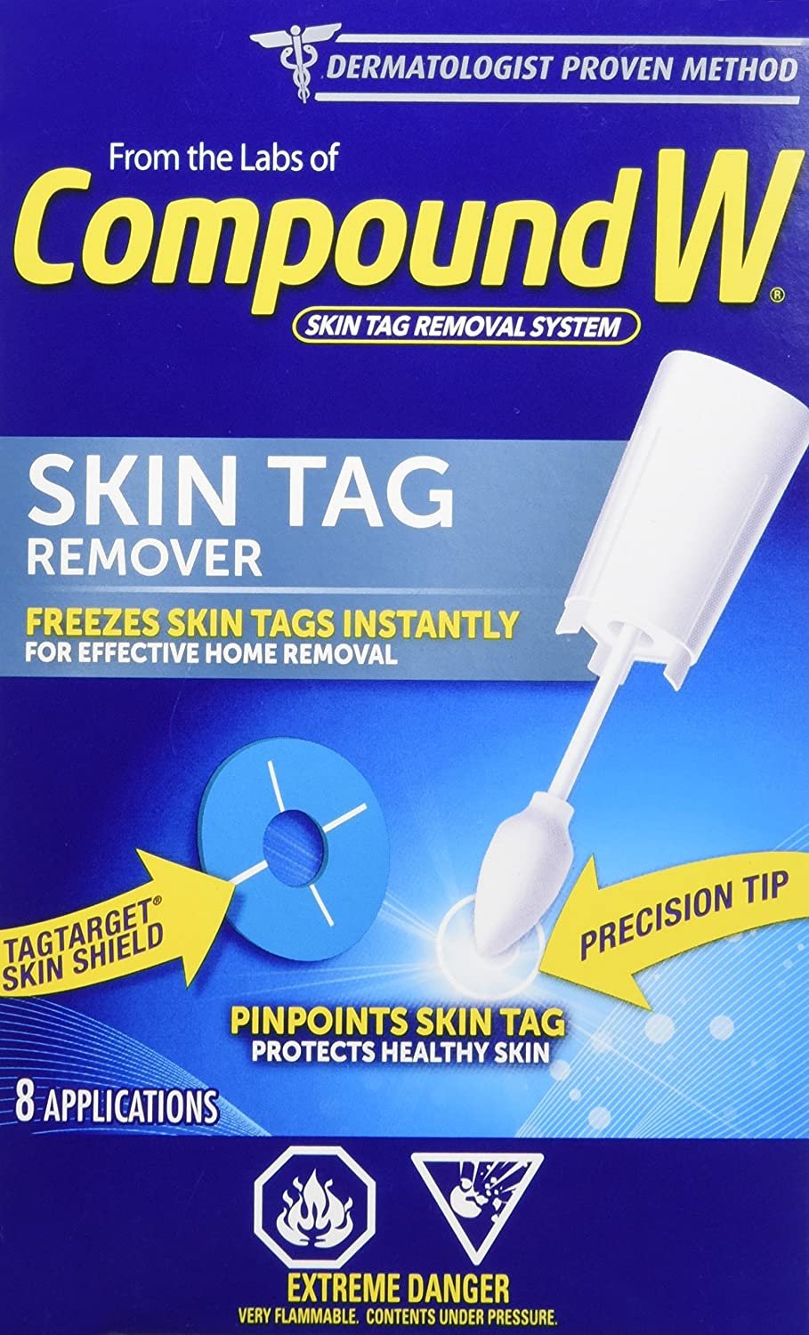 Compound W Skin Tag Remover System 8 Applications From Canada