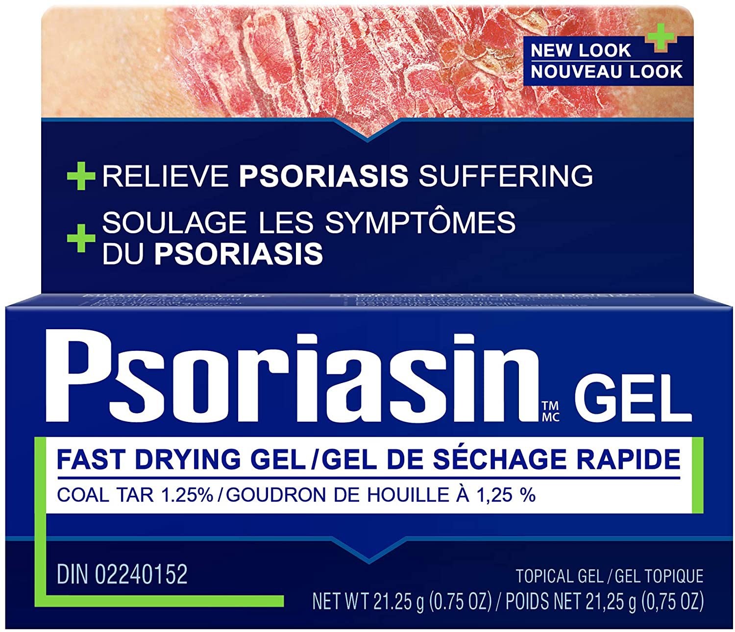 Psoriasin Gel for MultiSymptom Psoriasis 21.25g from Canada