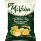 4x Miss Vickies Kettle Cooked Potato Chips HARVEST CHEDDAR & HERBS 220g FRESH FromCanada