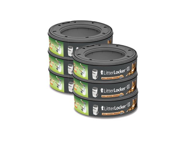 LITTER LOCKER II REFILL 6 pack or 12 from Canada