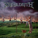 MEGADETH Youthanasia Huge 4X4 Ft Fabric Poster Tapestry Flag Print album cover art