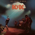 AC/DC Let There Be Rock BANNER Huge 4X4 Ft Fabric Poster Tapestry Flag Print album cover art