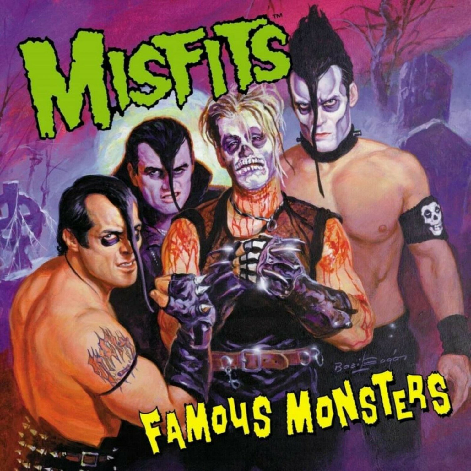 MISFITS Famous Monsters BANNER Huge 4X4 Ft Fabric Poster Tapestry Flag Print album cover art