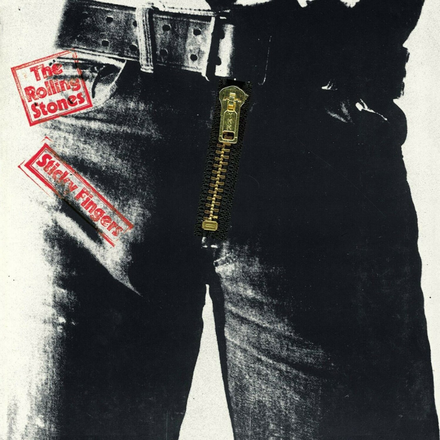 ROLLING STONES Sticky Fingers BANNER Huge 4X4 Ft Fabric Poster Tapestry ...