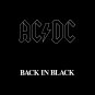 AC/DC Back in Black BANNER Huge 4X4 Ft Fabric Poster Tapestry Flag Print album cover art