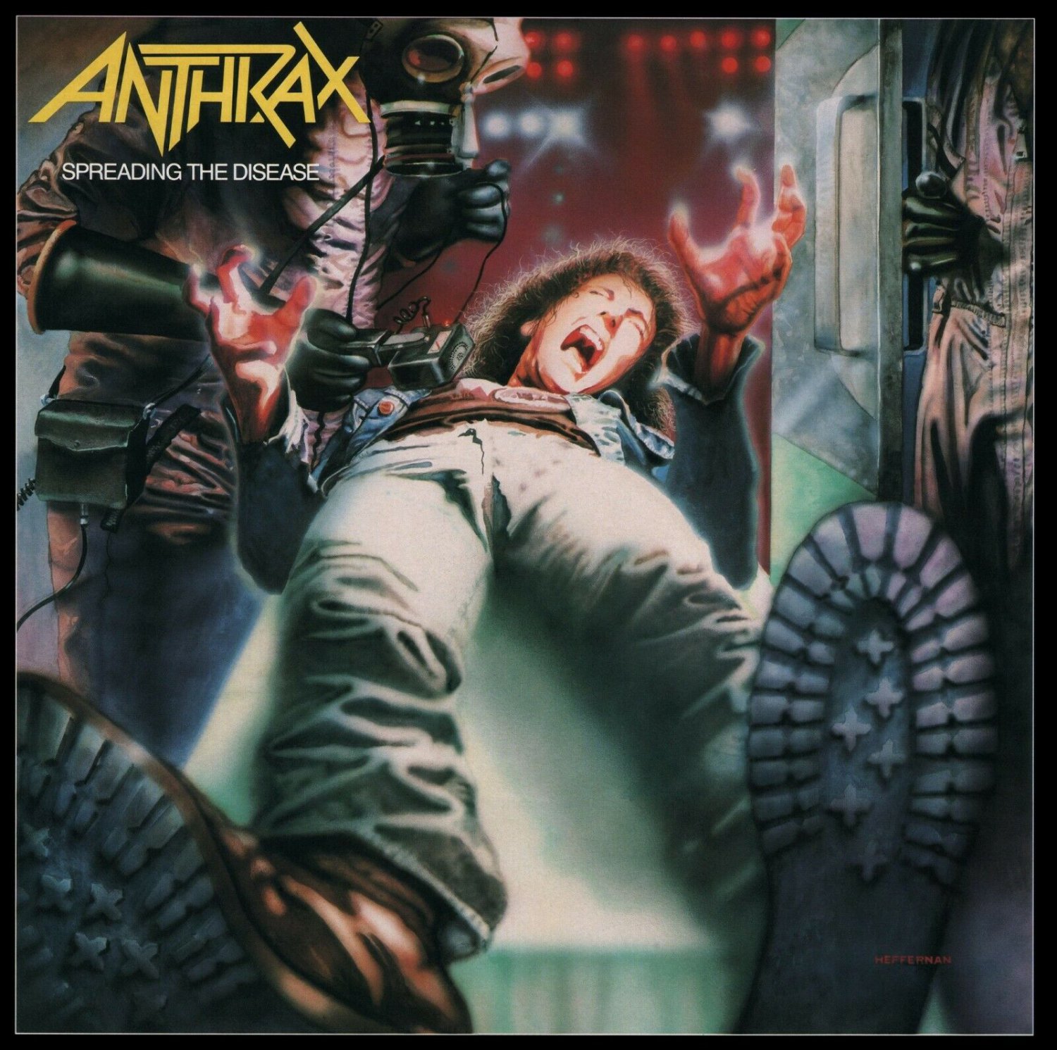 ANTHRAX Spreading the Disease BANNER Huge 4X4 Ft Fabric Poster Tapestry Flag Print album cover art