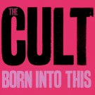 The CULT Born Into This BANNER Huge 4X4 Ft Fabric Poster Tapestry Flag Print album cover art