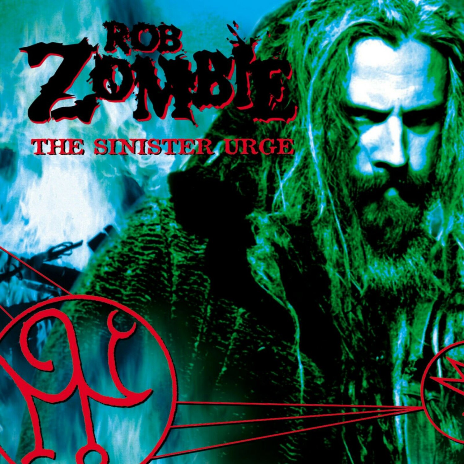 ROB ZOMBIE The Sinister Urge BANNER Huge 4X4 Ft Fabric Poster Tapestry Flag Print album cover art