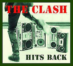 The CLASH Hits Back BANNER Huge 4X4 Ft Fabric Poster Tapestry Flag Print album cover art