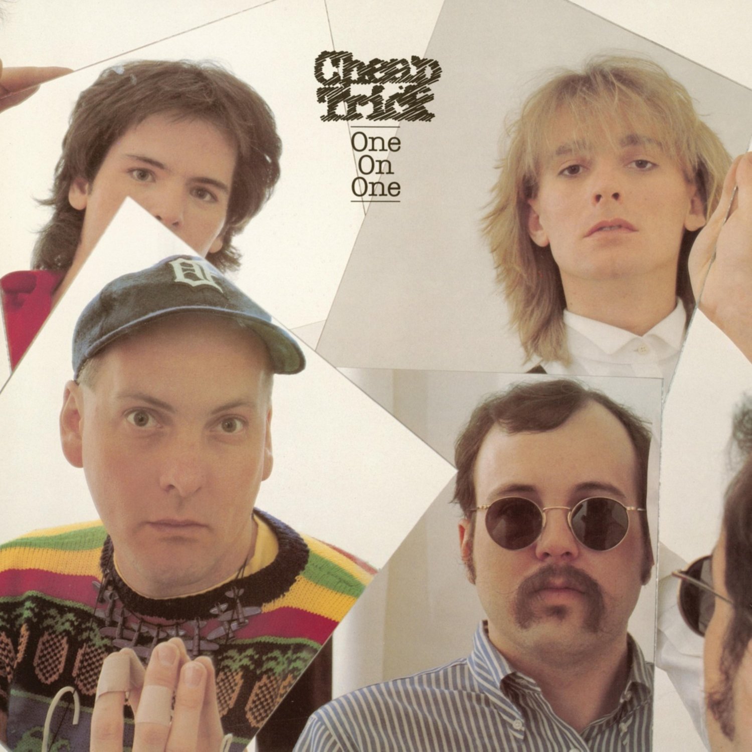 CHEAP TRICK One On One BANNER Huge 4X4 Ft Fabric Poster Tapestry Flag Print album cover art