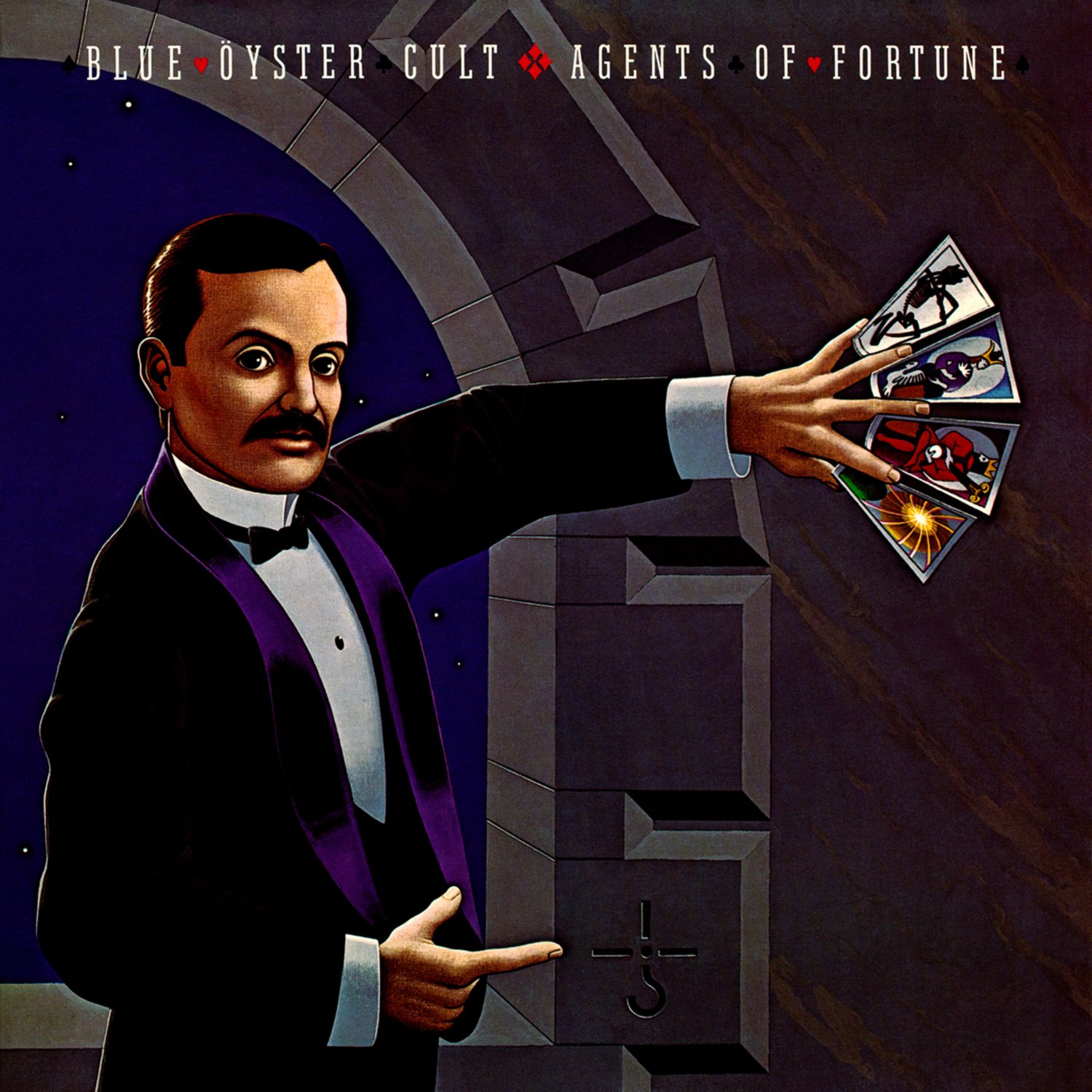 Blue Oyster Cult Agents Of Fortune Banner Huge 4x4 Ft Fabric Poster Tapestry Flag Print Album Art