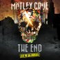MOTLEY CRUE The End BANNER Huge 4X4 Ft Fabric Poster Tapestry Flag Print album cover art