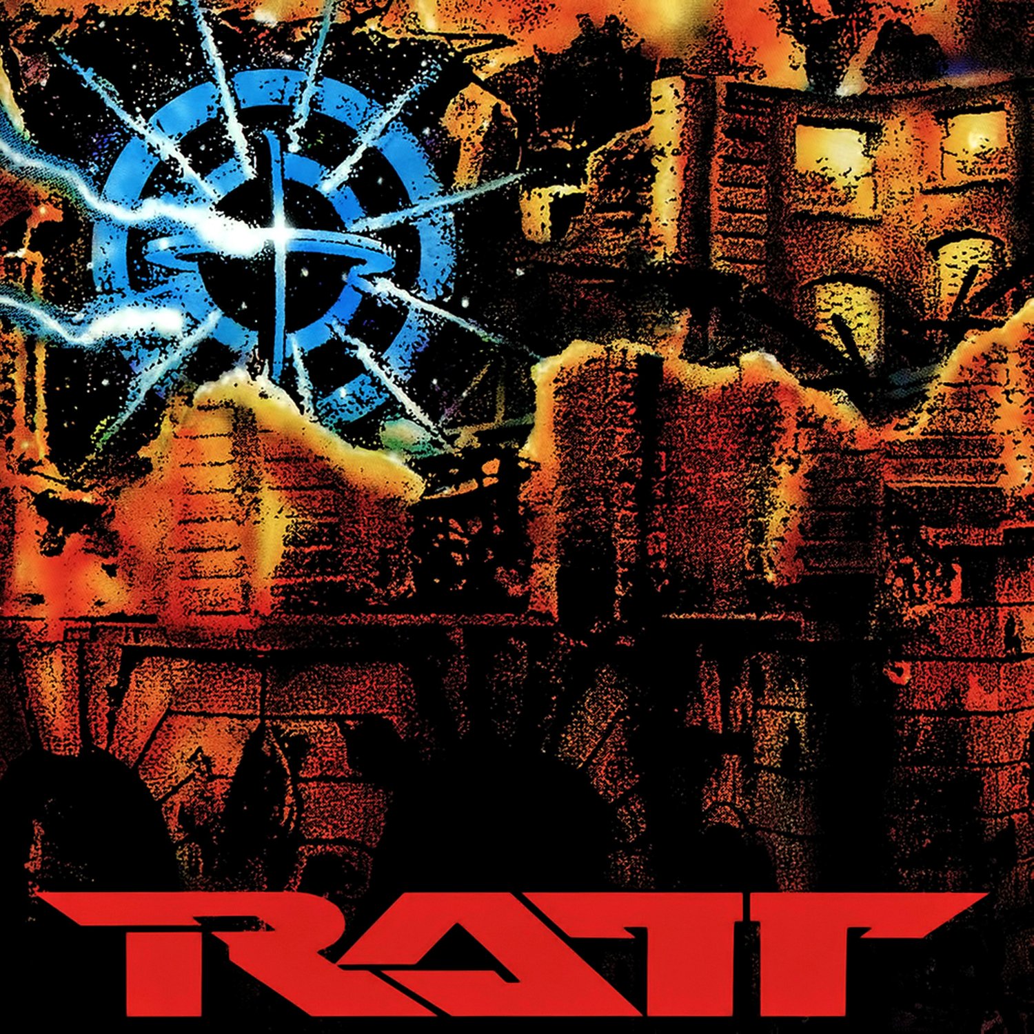 RATT Detonator BANNER Huge 4X4 Ft Fabric Poster Tapestry Flag Print album cover art