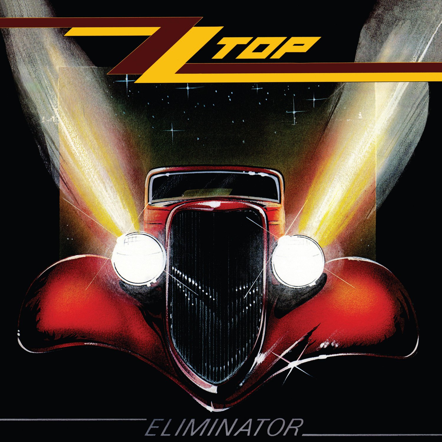 ZZ TOP Eliminator BANNER Huge 4X4 Ft Fabric Poster Tapestry Flag Print album cover art