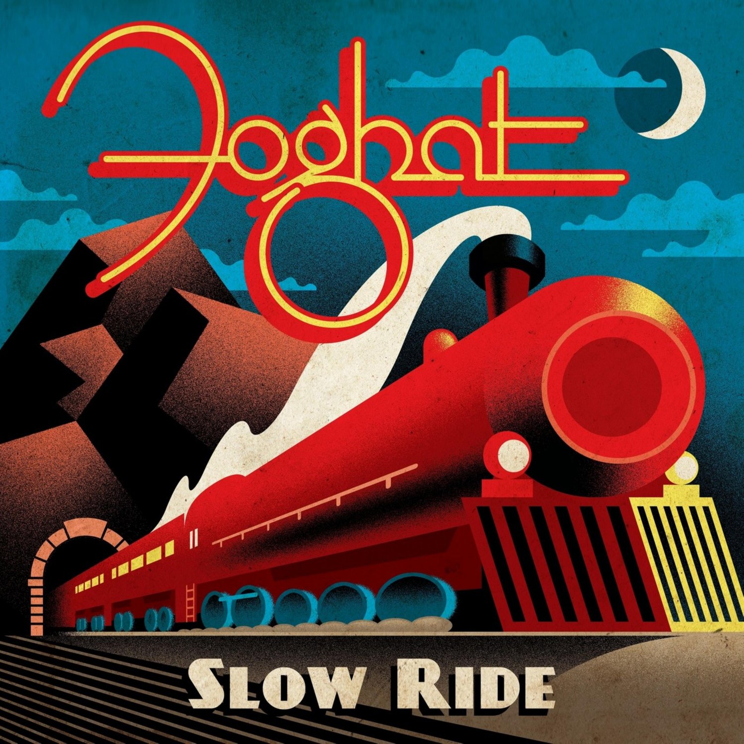 FOGHAT Slow Ride BANNER Huge 4X4 Ft Fabric Poster Tapestry Flag Print