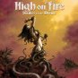 HIGH ON FIRE Snakes For The Divine BANNER Huge 4X4 Ft Fabric Poster Tapestry Flag album cover art