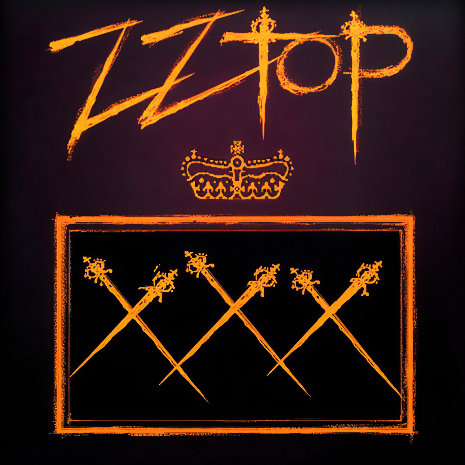 ZZ TOP XXX BANNER Huge 4X4 Ft Fabric Poster Tapestry Flag Print album cover art