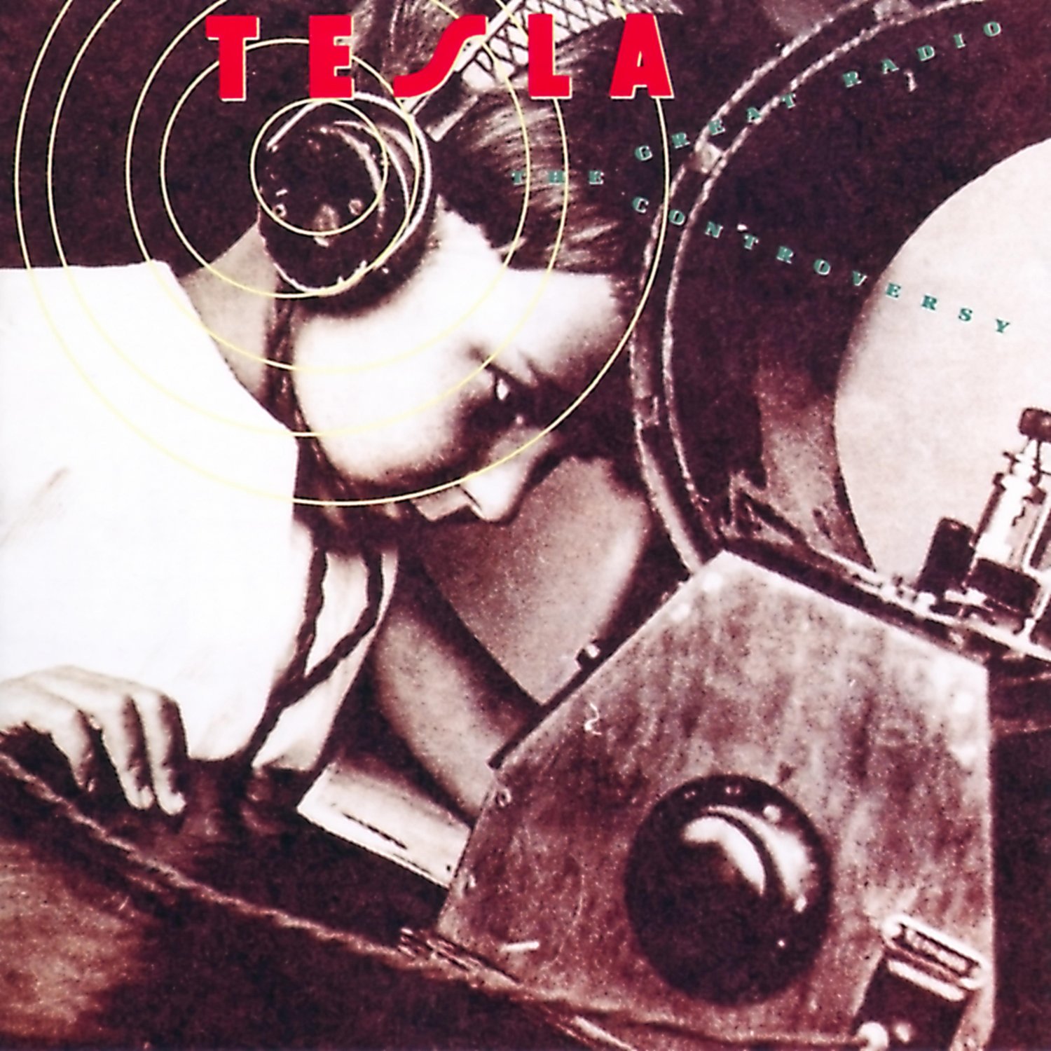TESLA The Great Radio Controversy BANNER Huge 4X4 Ft Fabric Poster Tapestry Flag album cover art