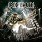 ICED EARTH Dystopia BANNER Huge 4X4 Ft Fabric Poster Tapestry Flag Print album cover art