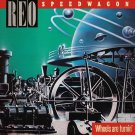 REO SPEEDWAGON Wheels Are Turnin' BANNER Huge 4X4 Ft Fabric Poster Tapestry Flag album cover art