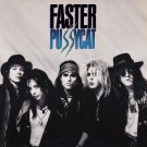 FASTER PUSSYCAT First Album BANNER Huge 4X4 Ft Fabric Poster Tapestry Flag Print album cover art