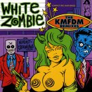 WHITE ZOMBIE Nightcrawlers: The KMFDM Remixes BANNER Huge 4X4 Ft Fabric Poster Flag album art