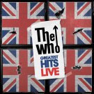 The WHO Greatest Hits Live BANNER Huge 4X4 Ft Fabric Poster Tapestry Flag Print album cover art